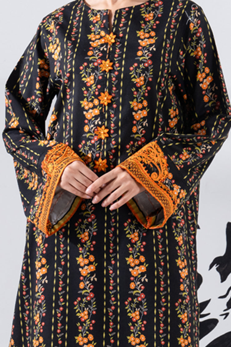 2 Piece - Printed Lawn Suit - GLV1-01