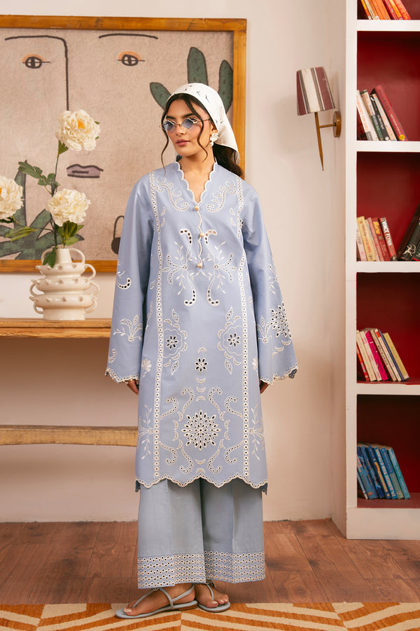 2 Piece - Embroidered Lawn Suit - V5 - 10